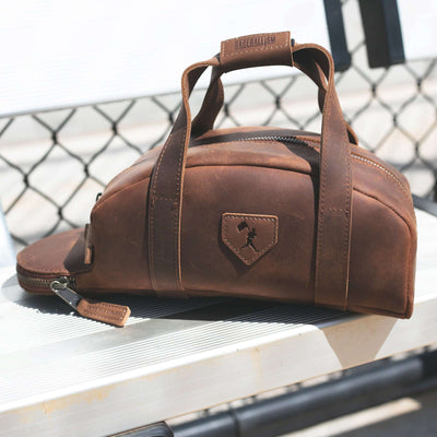 Glove Leather Toiletry Bat Bag