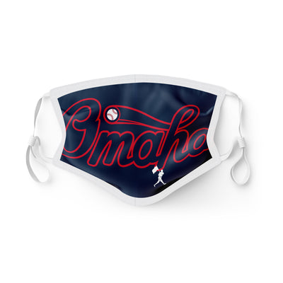 Omaha (Navy) Fashion Mask - Unisex