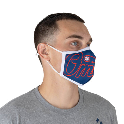 Máscara de moda Omaha (azul marino) - Unisex