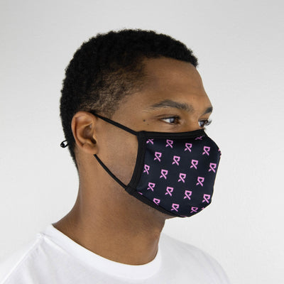 Rally Ribbon Pink Fashion Mask - Unisex