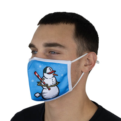 Snowman Fashion Mask - Unisex