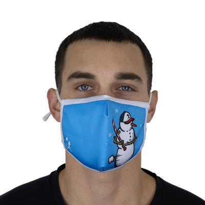 Snowman Fashion Mask - Unisex