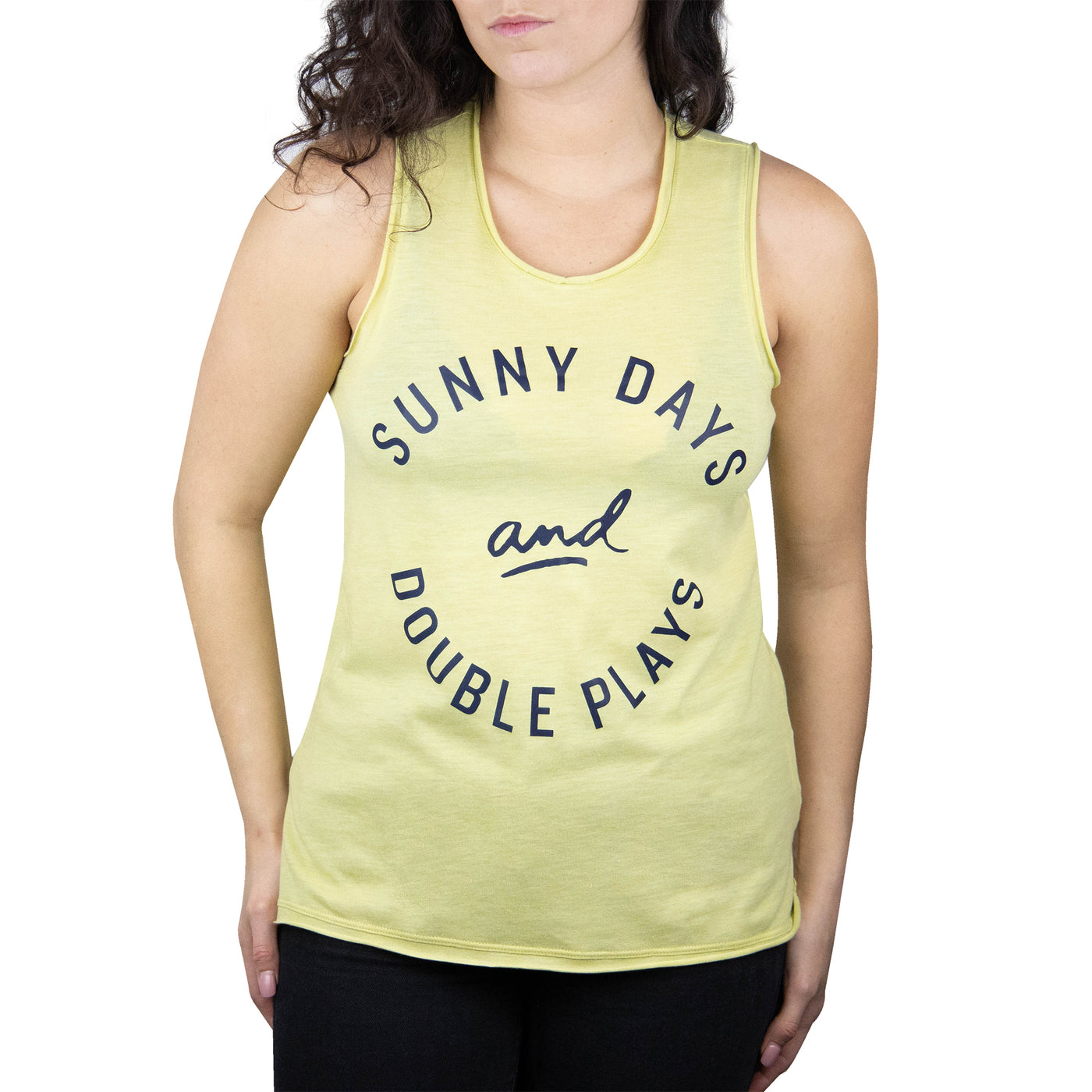 Sunny Days and Double Plays (Yellow) - Aya Tank
