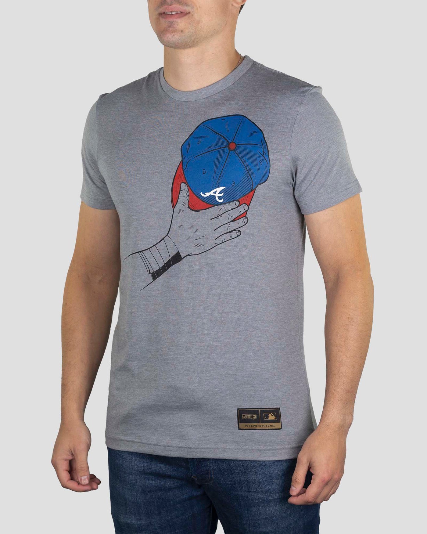 Anthem T-Shirt - Atlanta Braves - MLB x Baseballism Large