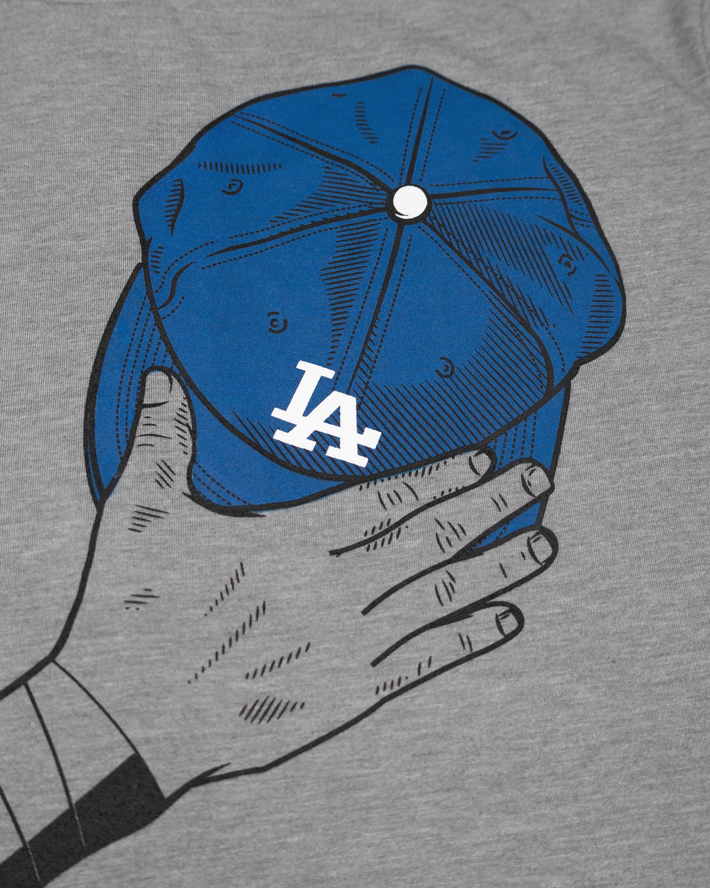 Baseballism Hang Your Hat Women's Era Tee - Los Angeles Dodgers Small