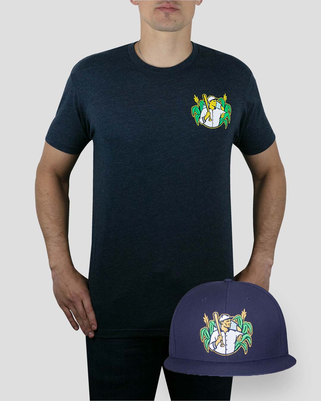 Battery Bundle - Field of Dreams People Will Come Pack: Snapback and Tee