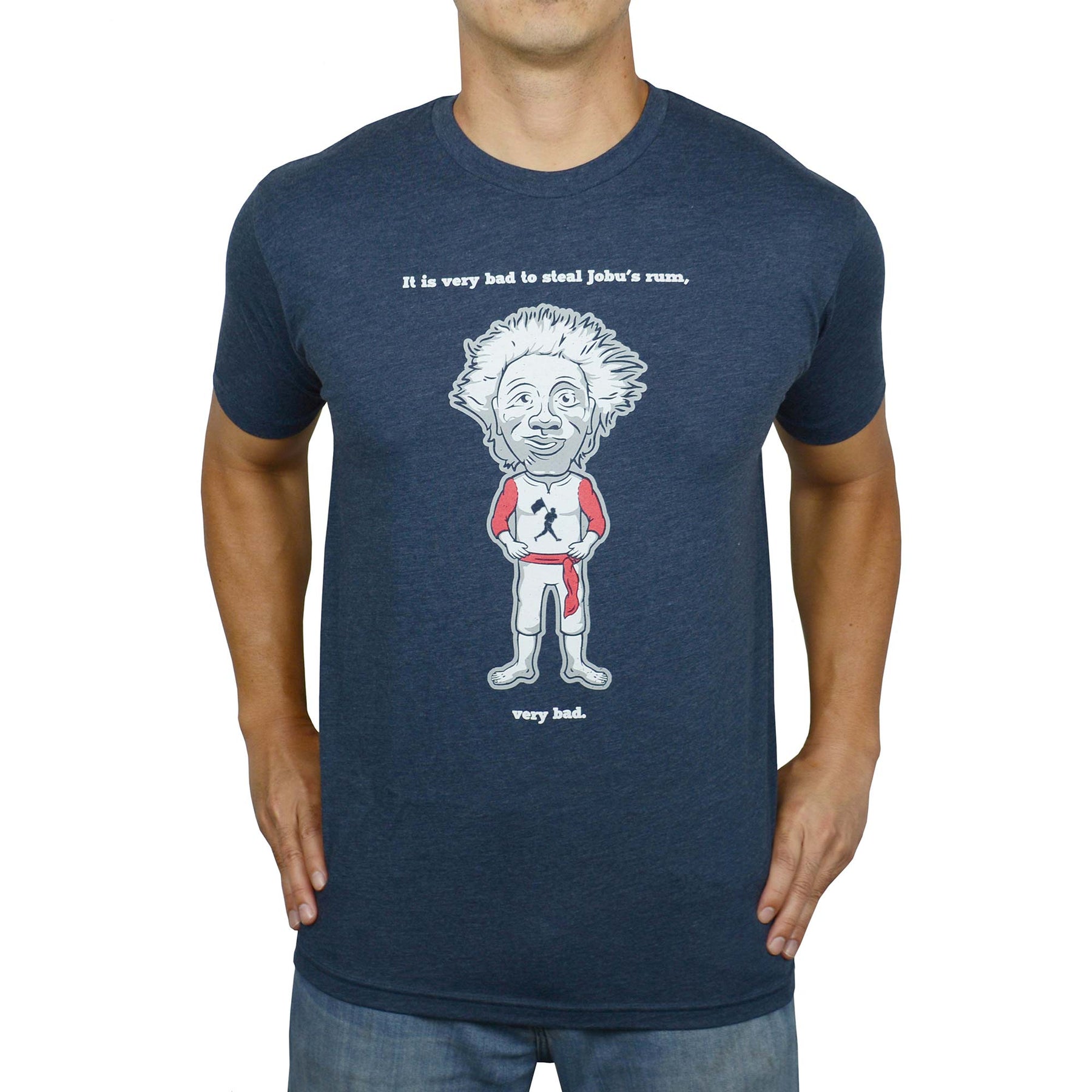 Jobu Navy T-Shirt | Baseballism x Major League Collection Small