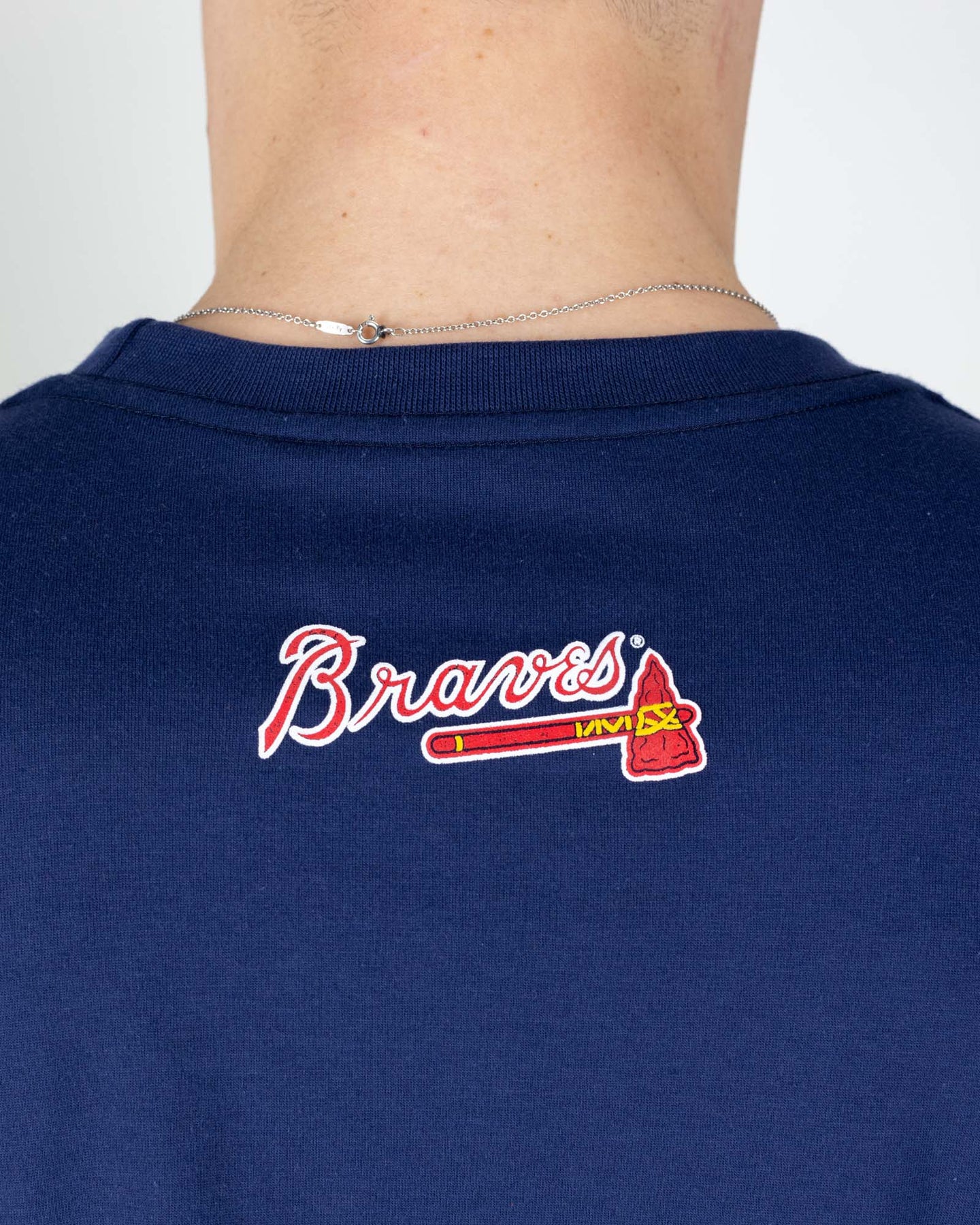 Get Your Peanuts! Women's Warm-Up Tee - Atlanta Braves