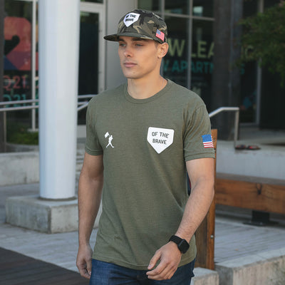 Home of the Brave Cap - Camo - Baseballism Online