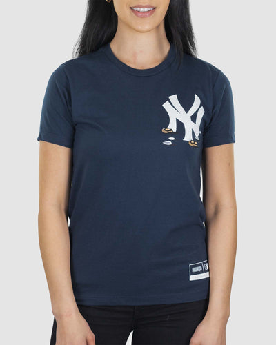 Get Your Peanuts! Women's Warm-Up Tee - New York Yankees