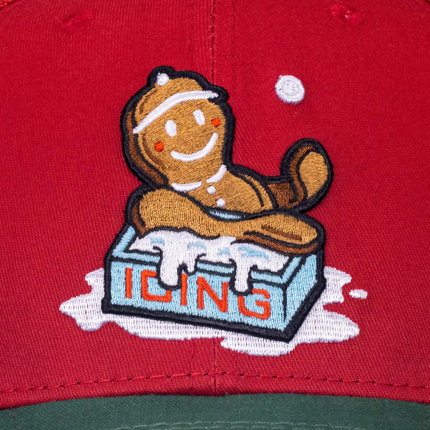 Icing Gingerbread Man Trucker Cap - Gingerbread scented