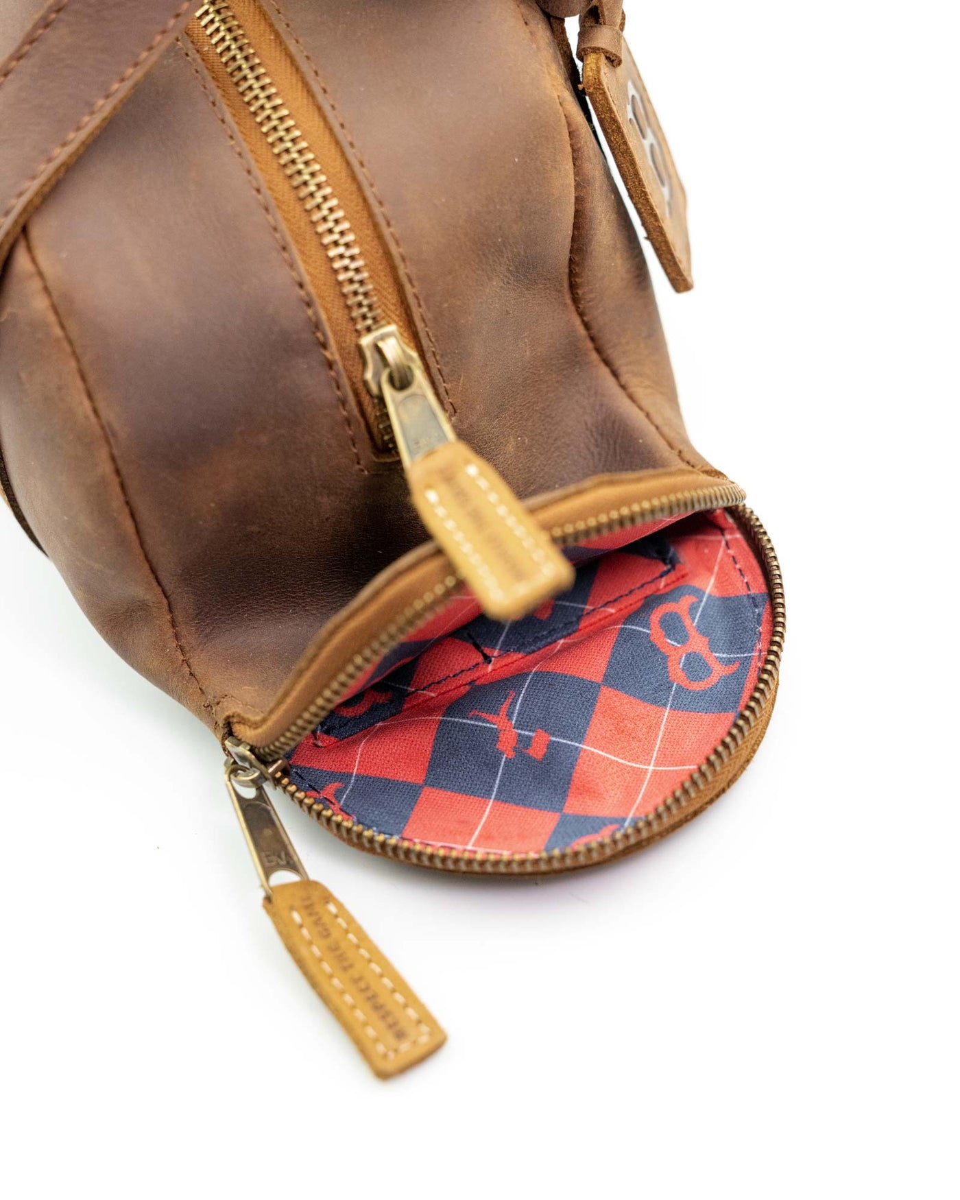 Glove Leather Toiletry Bat Bag - Boston Red Sox - Baseballism Online