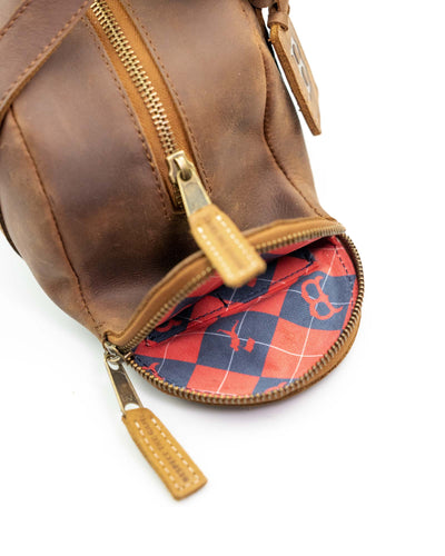 Glove Leather Toiletry Bat Bag - Boston Red Sox - Baseballism Online