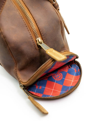 Glove Leather Toiletry Bat Bag - Chicago Cubs - Baseballism Online