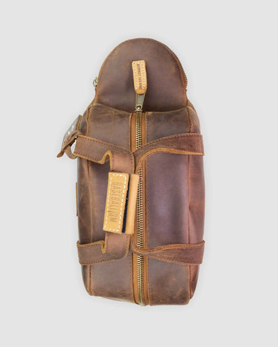 Glove Leather Toiletry Bat Bag - Los Angeles Dodgers - Baseballism Online