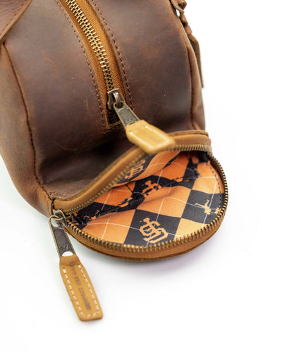 Glove Leather Toiletry Bat Bag - San Francisco Giants - Baseballism Online