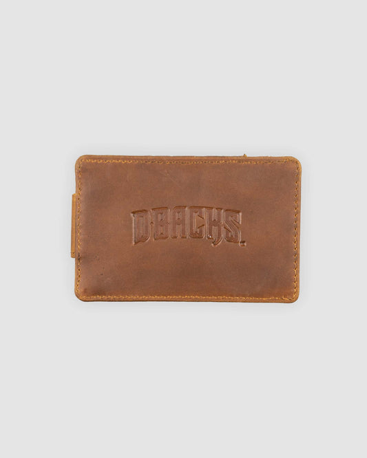 Flag Man Glove Leather Money Clip Wallet - Arizona Diamondbacks - Baseballism Online