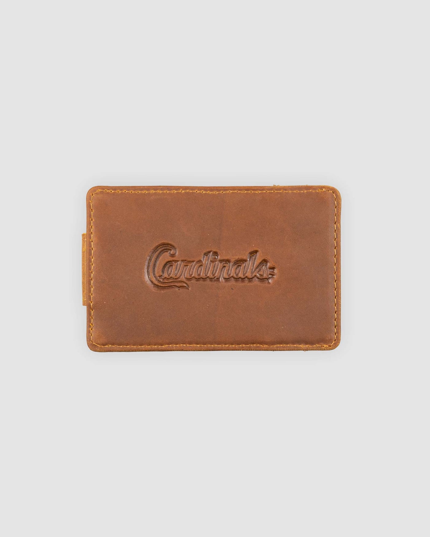 Flag Man Glove Leather Money Clip Wallet - St. Louis Cardinals - Baseballism Online