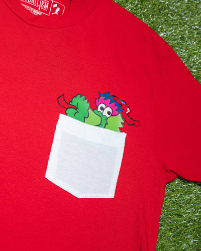 Mascot Pocket Tee - Philadelphia Phillies