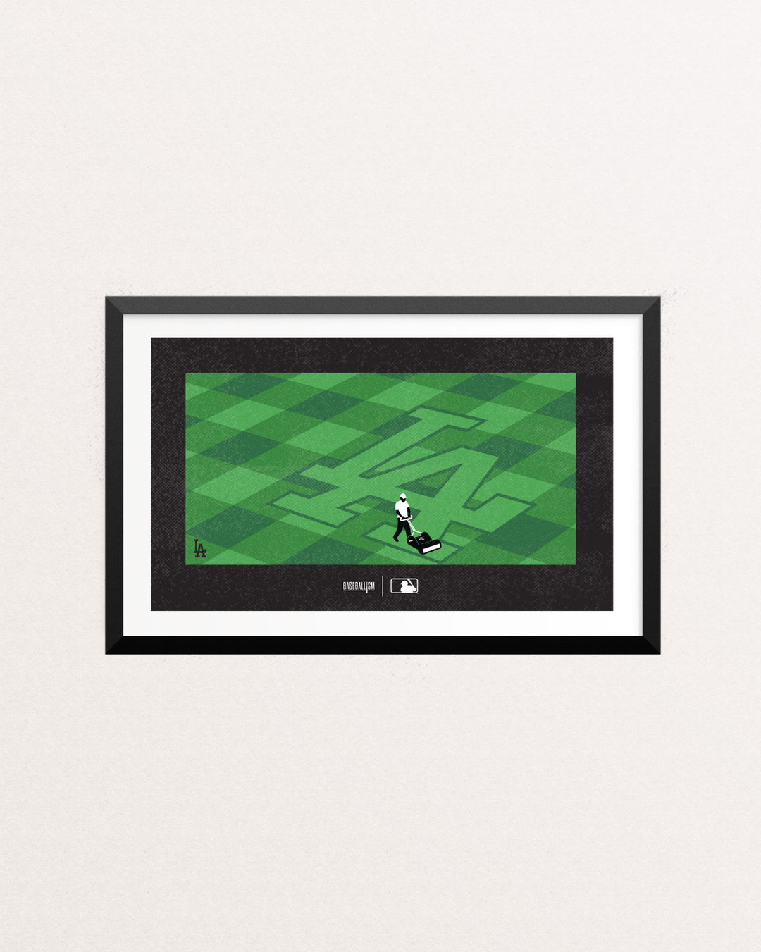 Groundskeeper 18x12 Poster - Los Angeles Dodgers | Baseballism Online