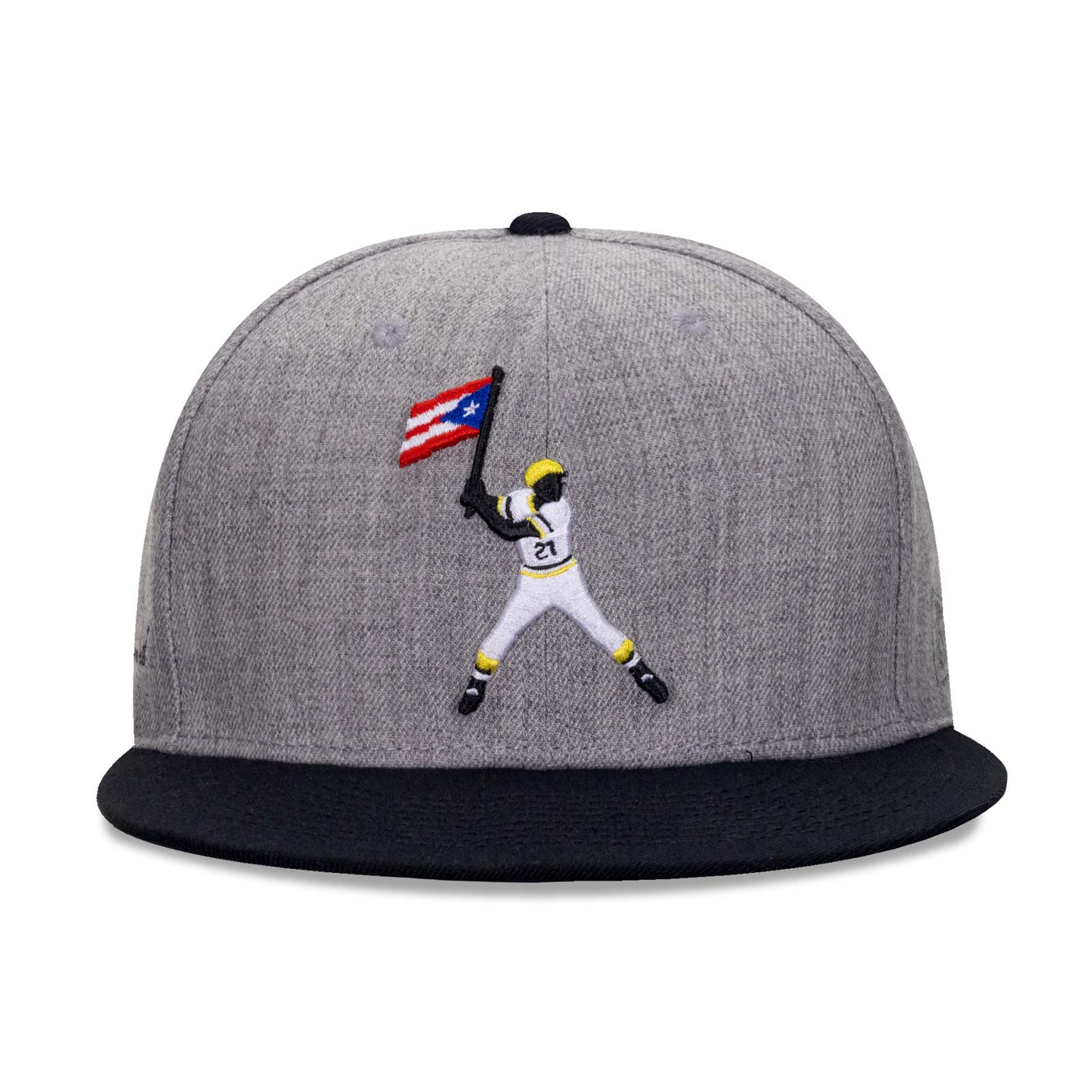 Gorra con bandera oscilante de Clemente