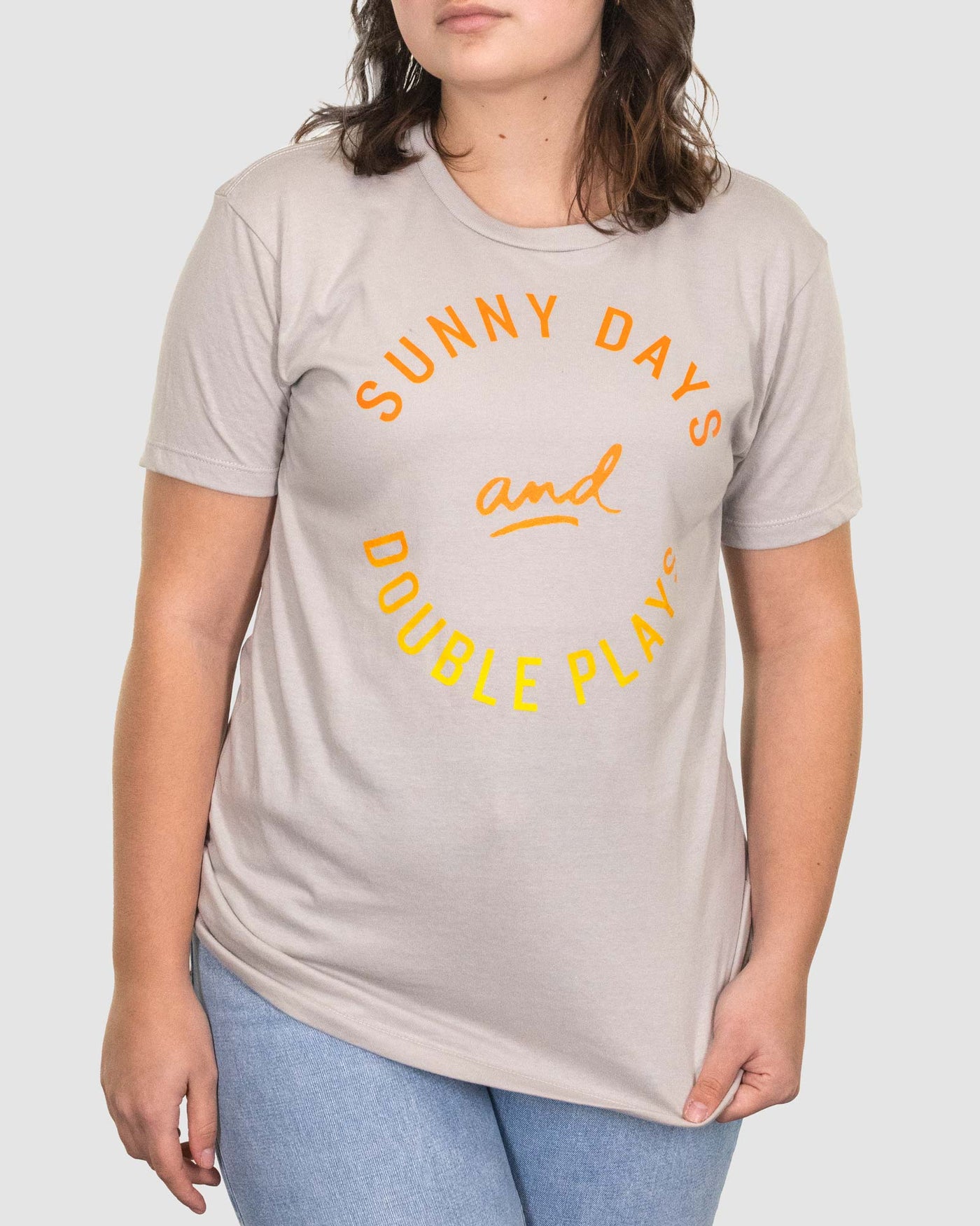 Sunny Days and Double Plays - Women's Warm-Up Tee