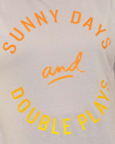 Sunny Days and Double Plays - Women's Warm-Up Tee