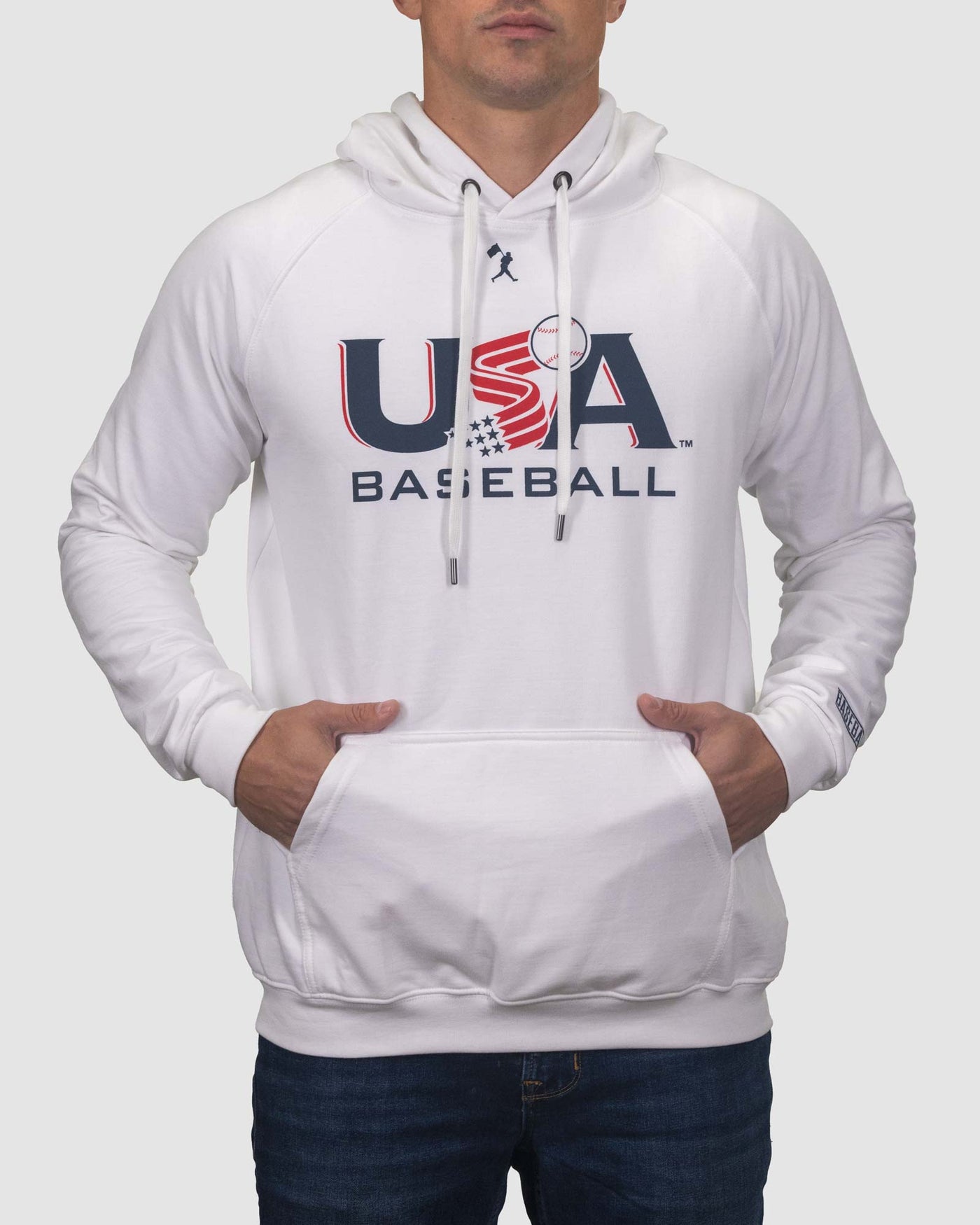 Baseballism x USA Baseball Hoodie - White