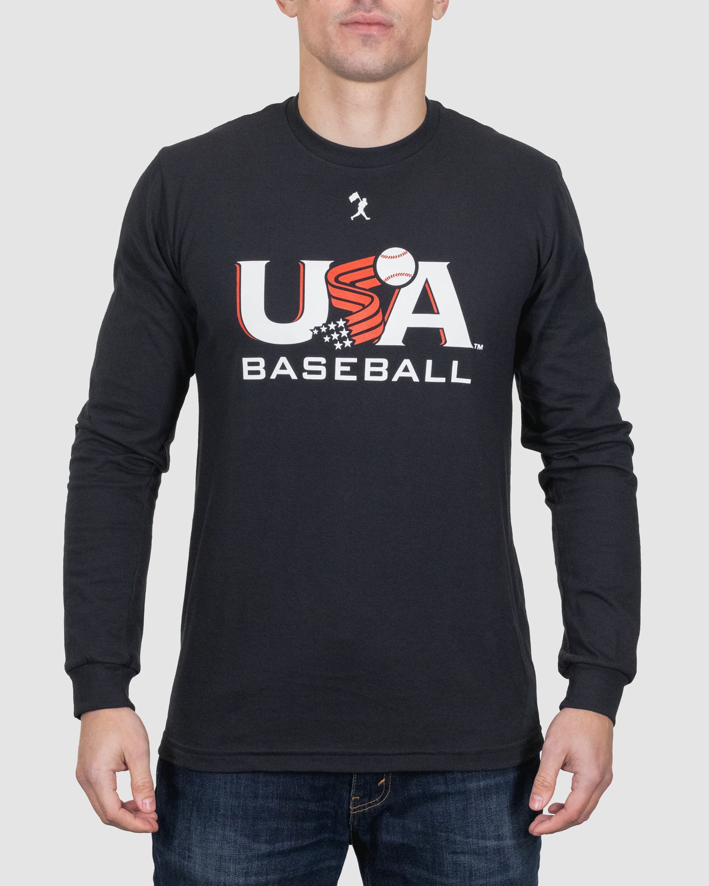 Baseballism x USA Baseball Long Sleeve - Black