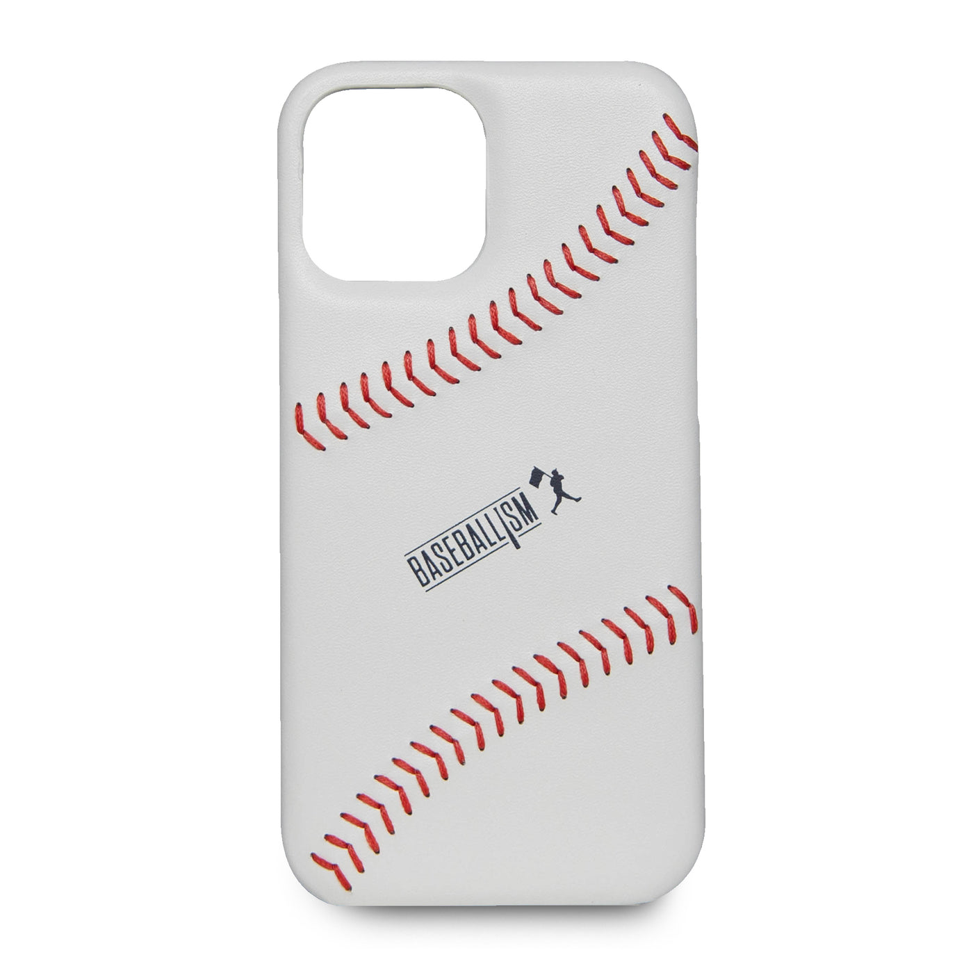 Funda de cuero para teléfono de béisbol 2.0 (iPhone 12 Pro Max)