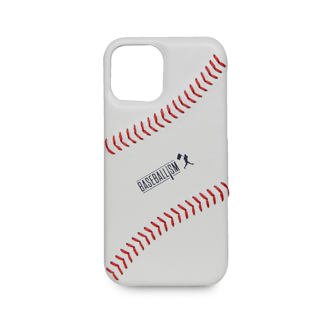 Funda de cuero para teléfono de béisbol 2.0 (iPhone 12 Pro)